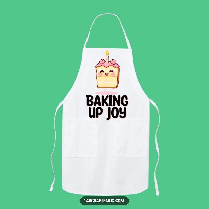 Funny Giggling Cake Apron: Baking Comedy, Humorous Chef Gift