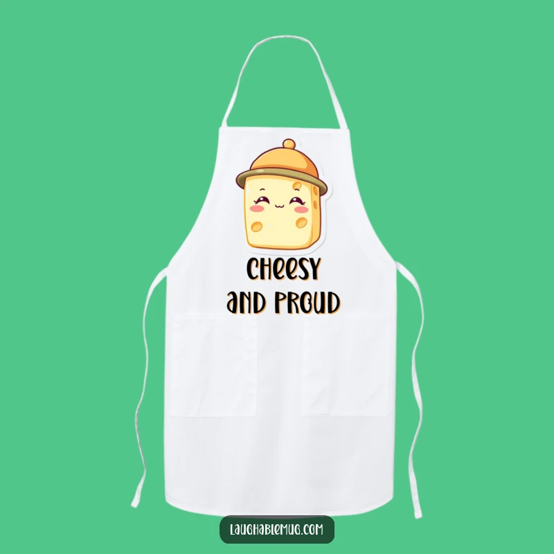 Funny Cheese Hat Apron: Cook with a Smile and Flair - Hilarious Funny Gift