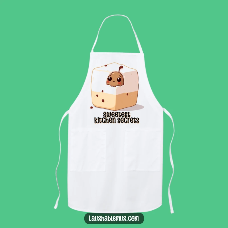 Funny Coffee Bean Sugar Apron: Hilarious Kitchen Wear for Sweet Cooks