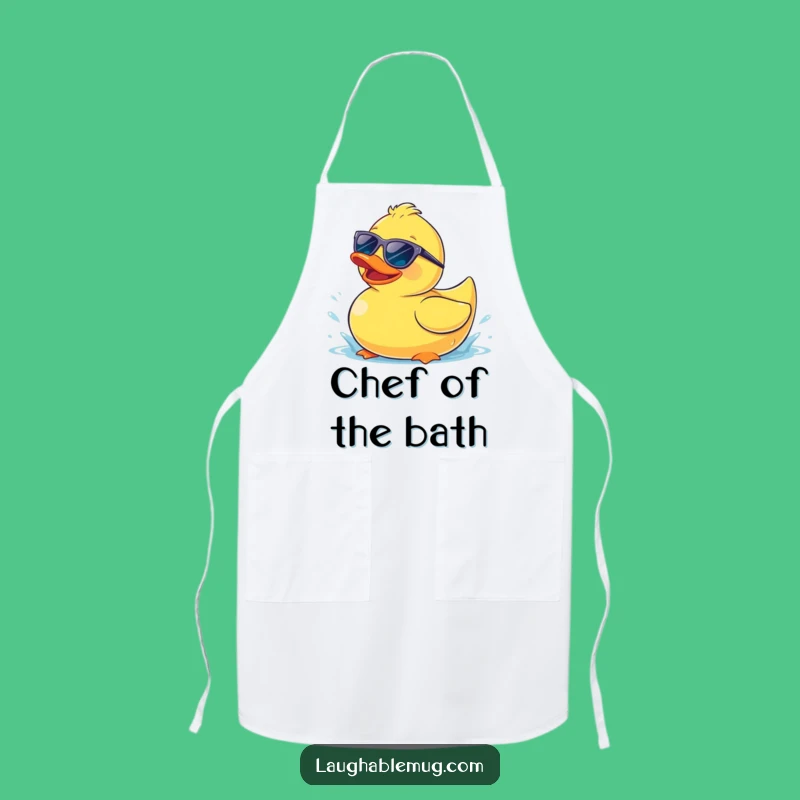 Funny Ducky Apron: Cook with Cool Vibes, Hilarious Funny Gift for Fun Cooks