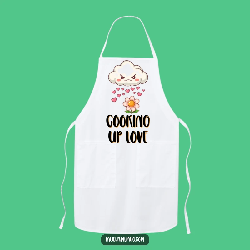 Funny Gardener's Cloud Apron: Cook and Garden with Humor