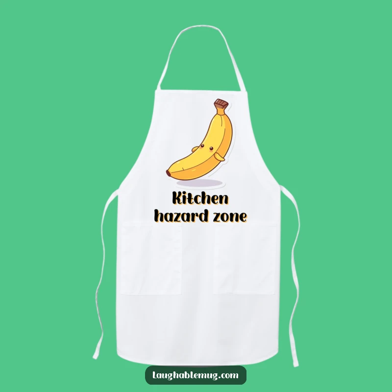 Funny Banana Slip Apron: Cook with Comedic Flair!