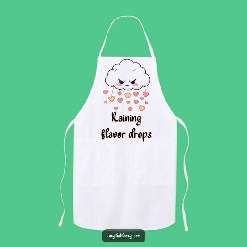 Funny Grumpy Cloud Kitchen Apron - Chef's Mood Gift, Super Funny
