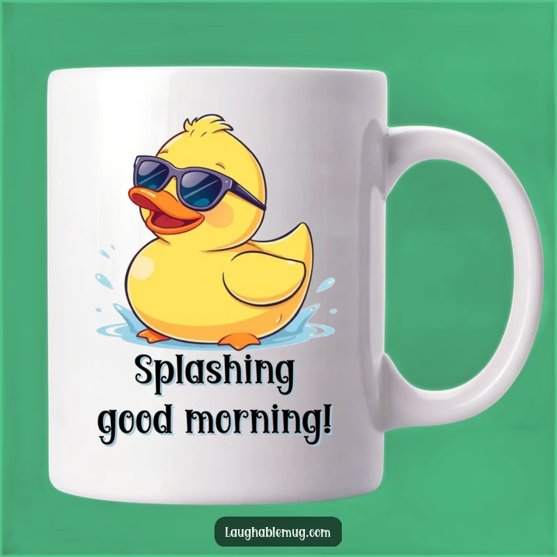 Funny Rubber Ducky Mug: Cool Vibes, Perfect Funny Gift for Sunny Days Ahead