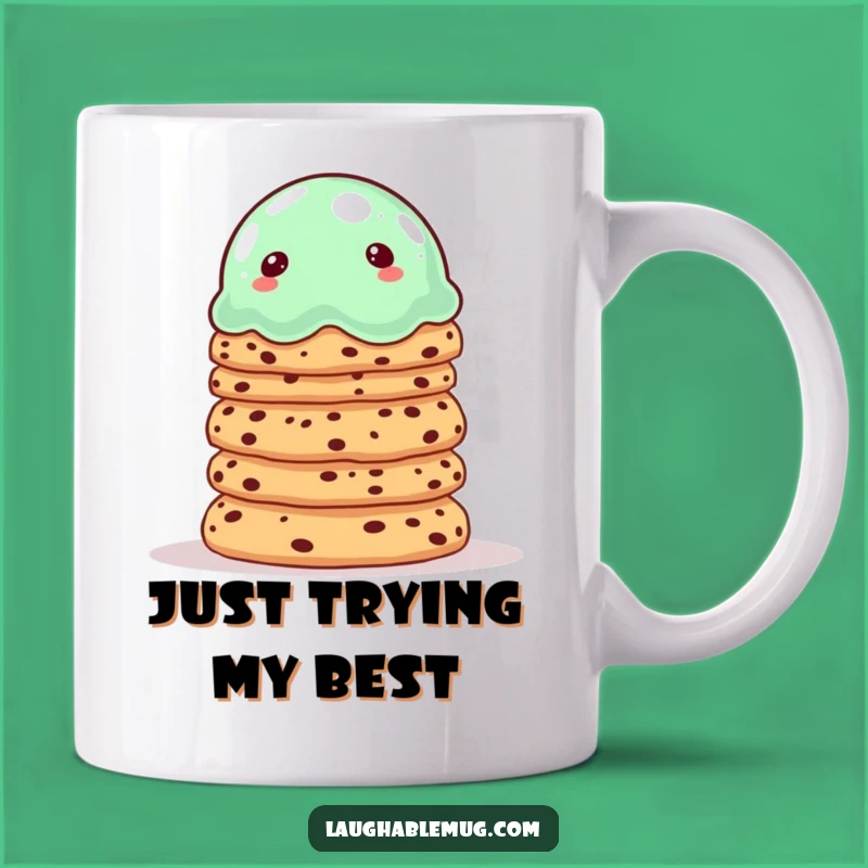 Funny Wobbly Jelly Mug: Hilarious Dessert Balance Gift for Sweet Tooths