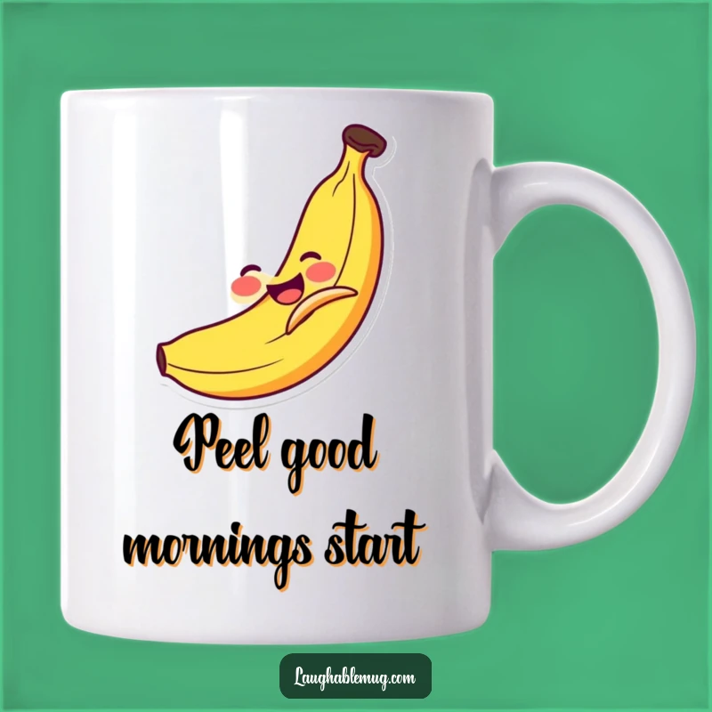 Funny Banana Slip Mug: Hilarious Slipping Fruit, Perfect Comedic Gift Idea