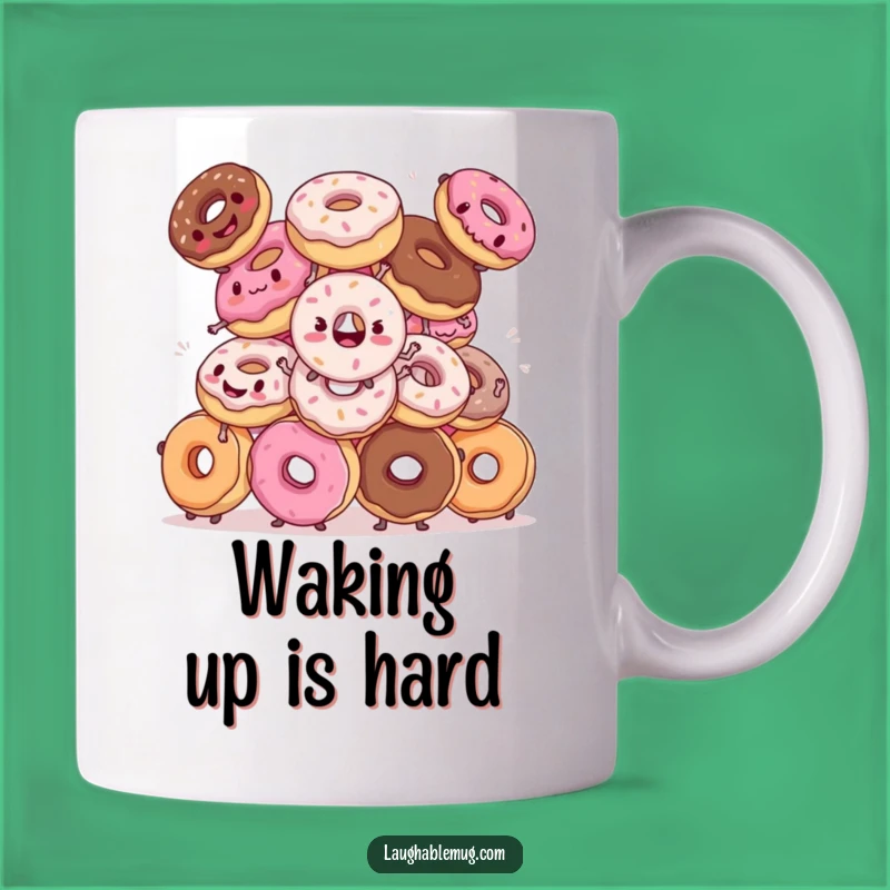 Funny Donut Dance Mug: A Hilarious Treat for Your Morning!