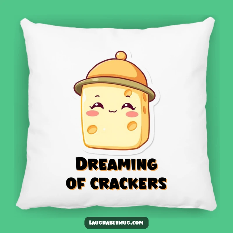 Funny Cheese Hat Pillow: Cozy Comfort with a Cheesy Grin - Funny Gift Decor