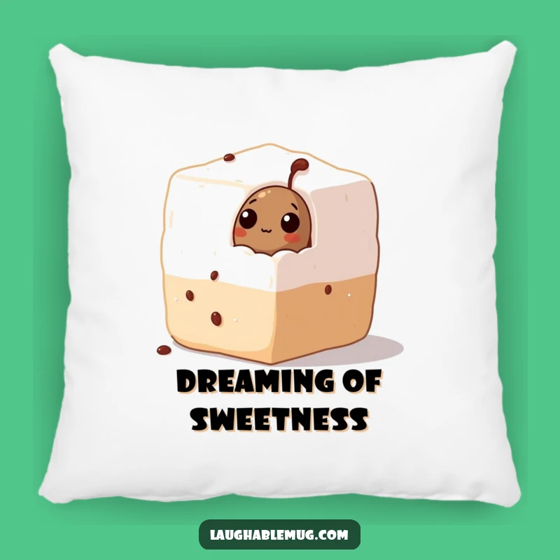 Funny Coffee Bean Sugar Pillow: Hilarious Comfort for Sweet Dreams