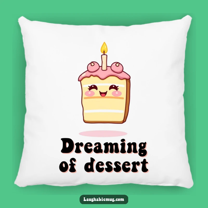 Funny Giggling Cake Pillow: Cozy Celebration Comfort, Humor Gift