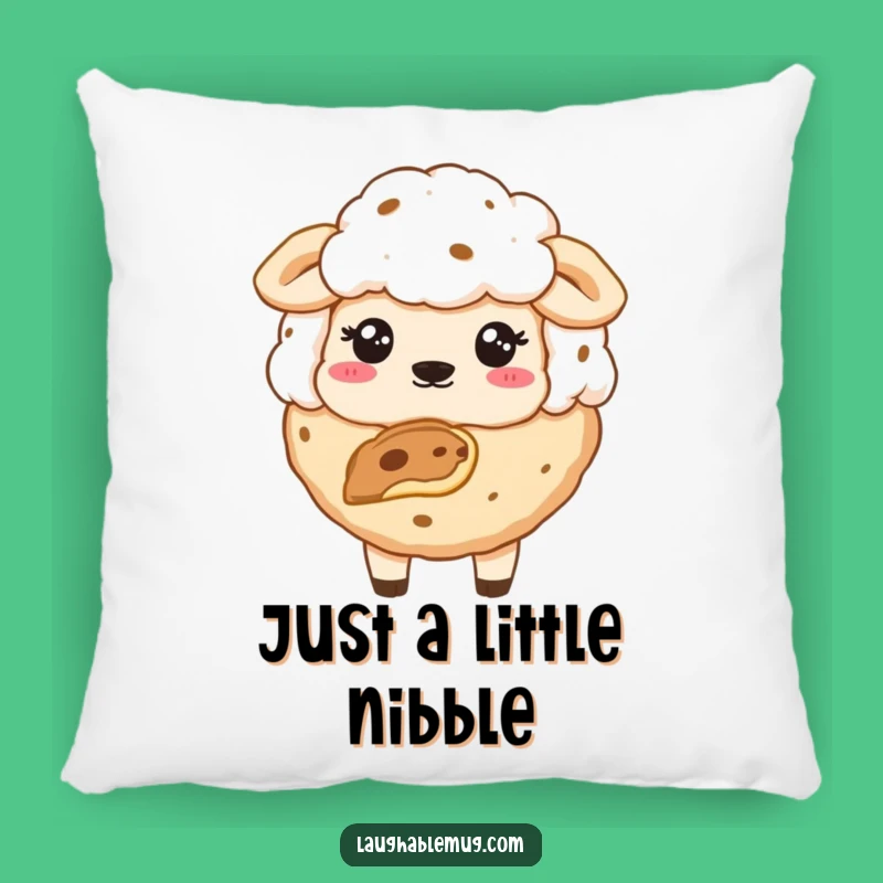 Funny Sheepish Cookie Pillow: Cozy Comfort with a Whimsical Twist - Funny Gift