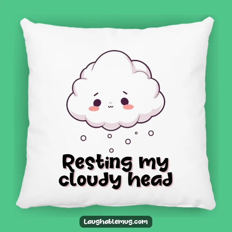 Funny Cloud Pillow: Tripping Mist Comfort, Adorable Funny Gift for Dreamers
