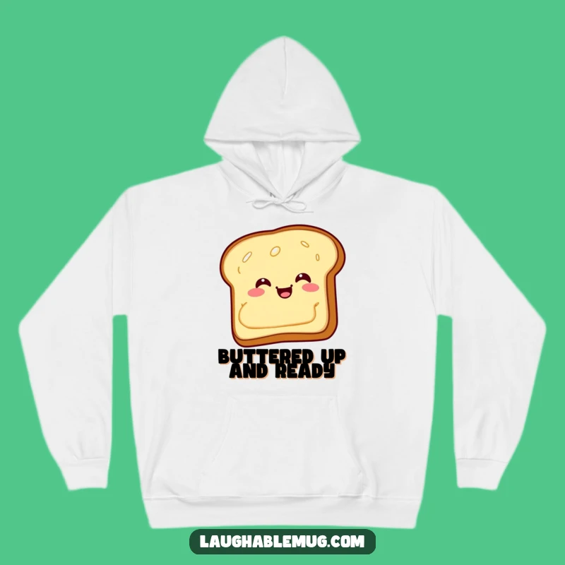 Funny Giggling Toast Hoodie: Cozy Comfort and Hilarious Breakfast Vibes