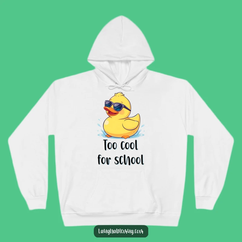 Cozy Funny Ducky Hoodie: Stay Cool and Comfy, Great Funny Gift for Sunny Souls