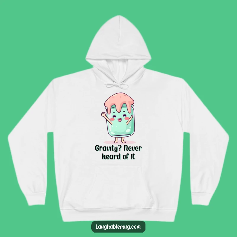Funny Cozy Jelly Jar Handstand Hoodie: Warmth and Laughter Guaranteed - Funny Gift