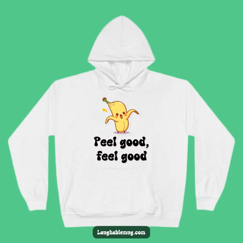 Funny Banana Peel Hoodie: Cozy Character Comfort, Comical Surprise Gift