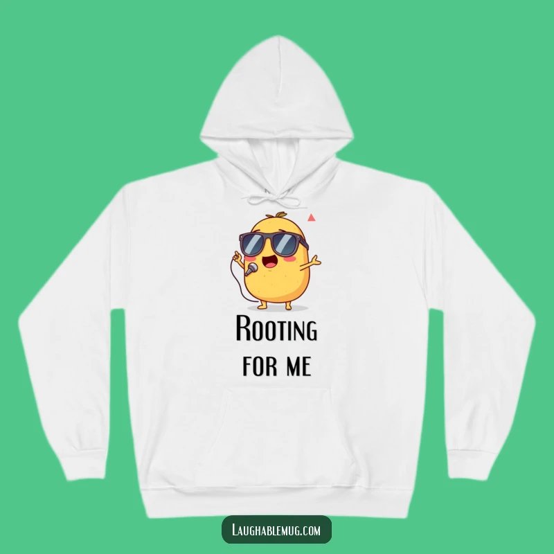 Funny Singing Potato Hoodie: Performer Spud Comfort, Perfect Cozy Fun Gift