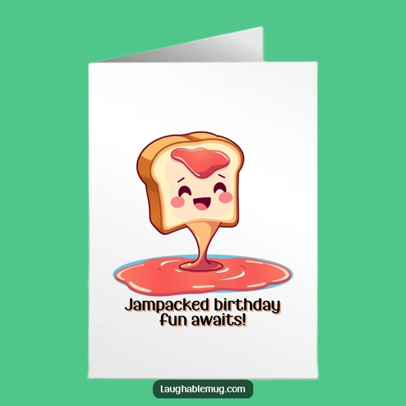 Free Printable Funny Toast Dive Birthday Card - Hilarious Downloadable Gift for Him Her