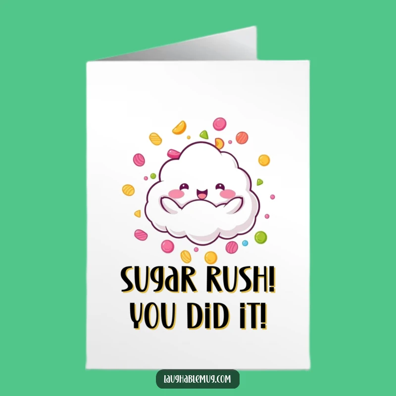 Candy Shower Free Printable Congratulations Card - Sweet Downloadable Celebration