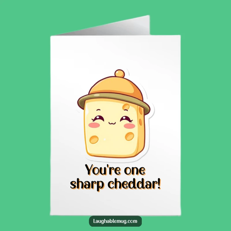 Free Printable Congrats Card: Cheesy Hat Downloadable for Unique DIY Gifts
