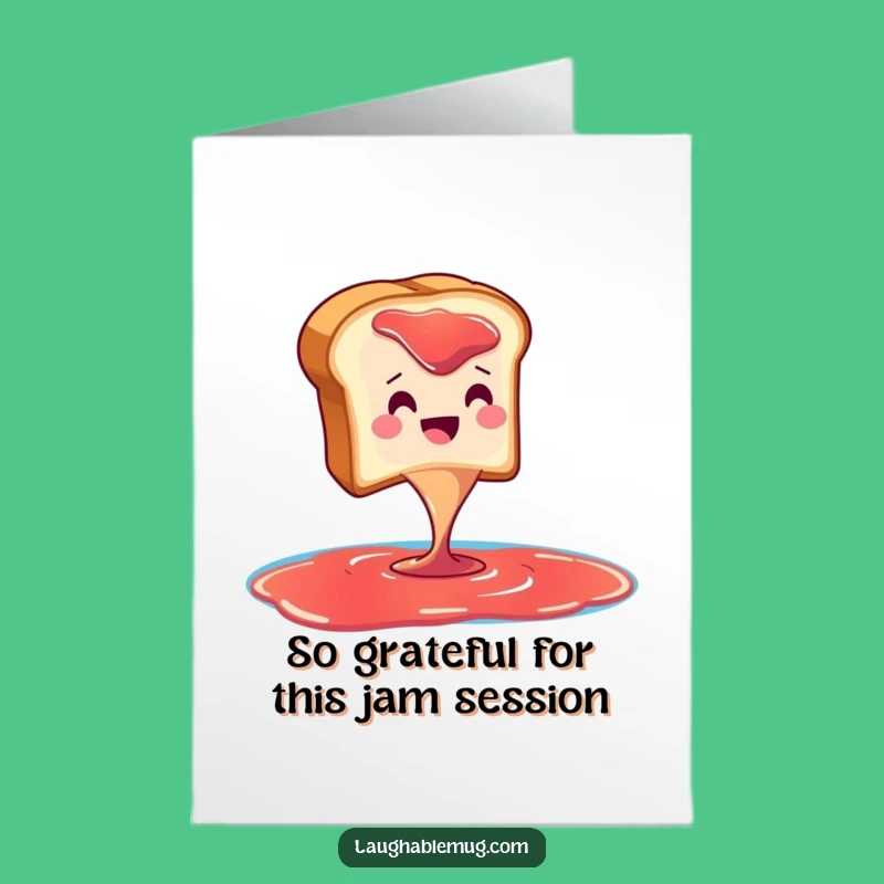 Free Printable Toast Dive Thank You Card - Humorous Downloadable Gift for Expressing Gratitude