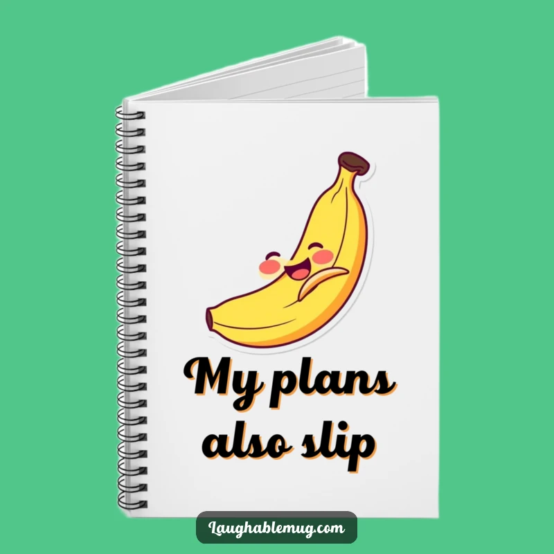 Funny Banana Slip Notebook: Jot Down Gags with Comedic Fruit, Humorous Gift