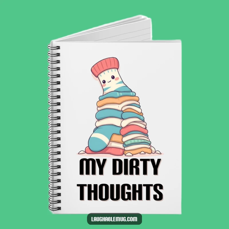 Funny Sock Laundry Notebook: Hilarious Journal for Brave Thoughts