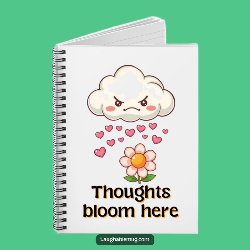Funny Heart Notebook: Jot Down Your Thoughts and Feelings