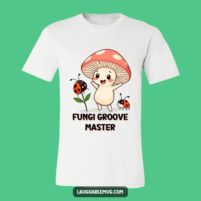 Funny Kawaii Mushroom Dance Tee: Quirky Moves Funny Gift