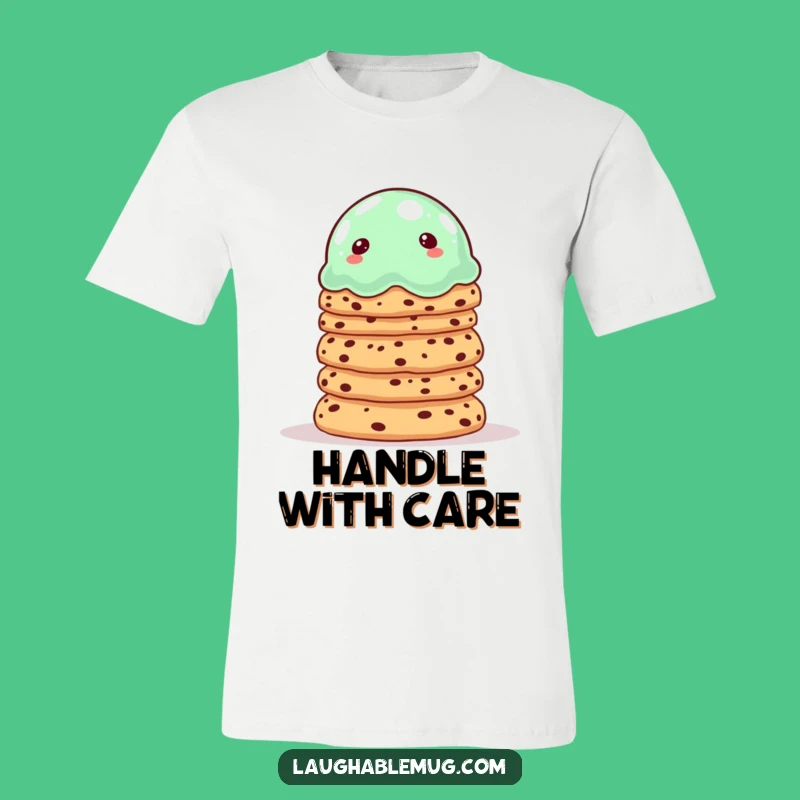 Funny Jelly Cookie Chaos T-Shirt: Dessert Humor Graphic Tee