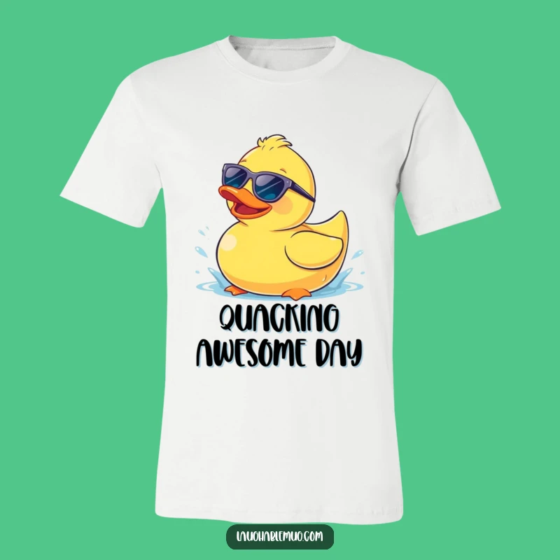 Funny Cool Ducky T-Shirt: Splash into Fun, Ideal Funny Gift for Beach Lovers