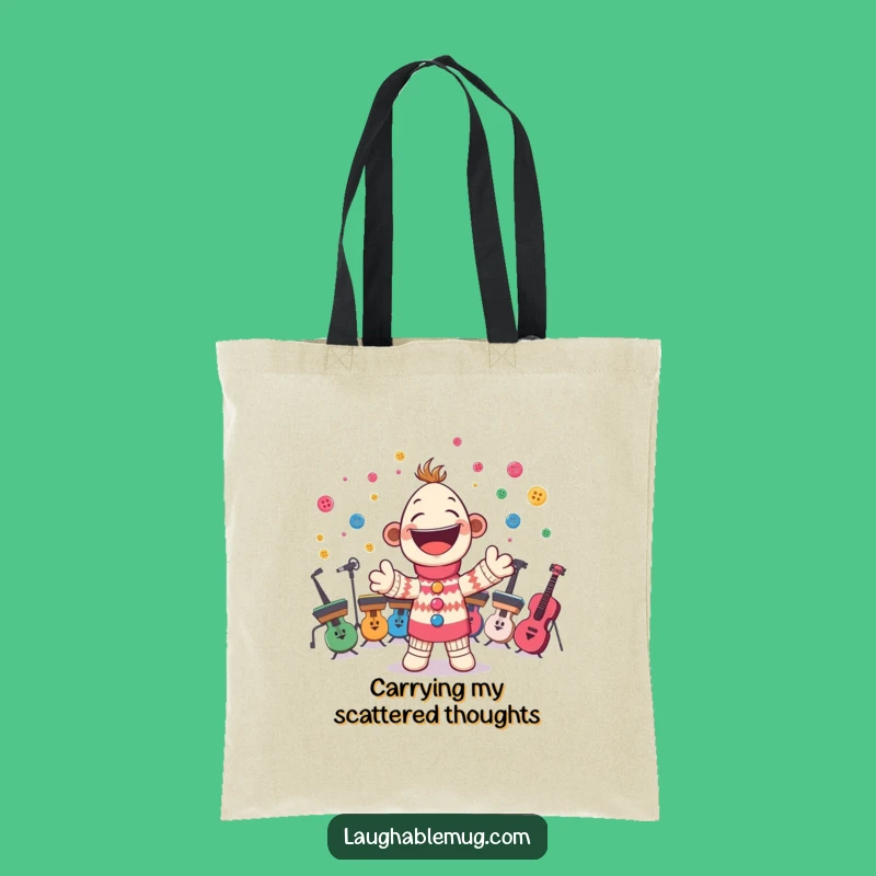 Funny Sock Puppet Orchestra Tote: Carry Your Tunes with Humor