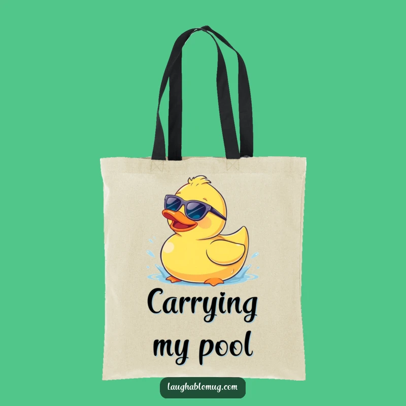 Funny Cool Ducky Tote Bag: Carry Your Fun, Perfect Funny Gift Accessory