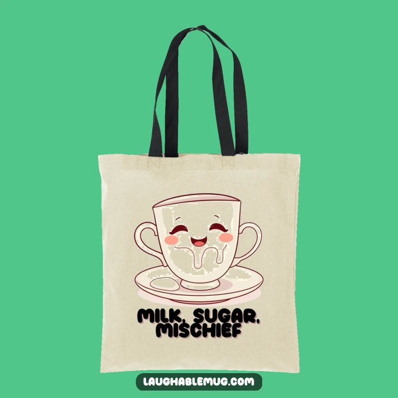 Funny Teacup Kitchen Tote Bag - Carry Your Fun, Ideal Funny Gift